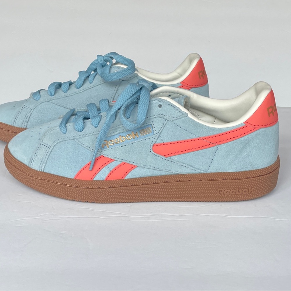 Reebok Soft Blue Club C Grounds Sneakers